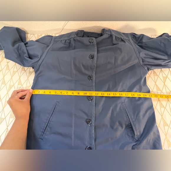 Nordstrom Vintage Button Up Removable Lining Jacket Size Petite 8 - Picture 12 of 16